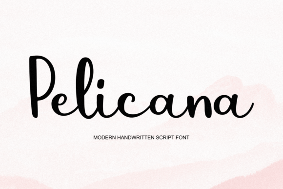 Discover Pelicana: A Handwritten Script Font for Timeless Design