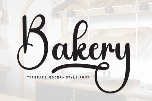 Discover the Elegance of the Bakery Script Font