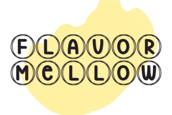 Discover the Organic Elegance of the Flavor Mellow Typeface
