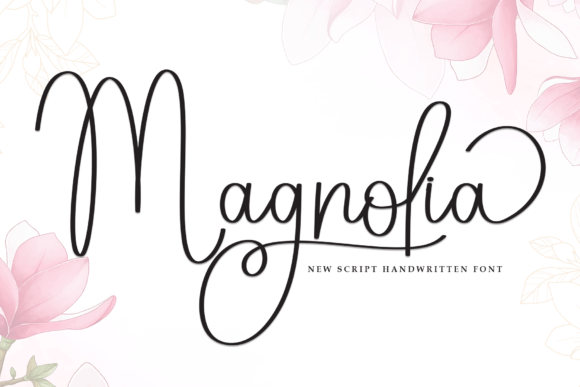 Magnolia: A Script Font That Brings Delicate Elegance to Your Designs