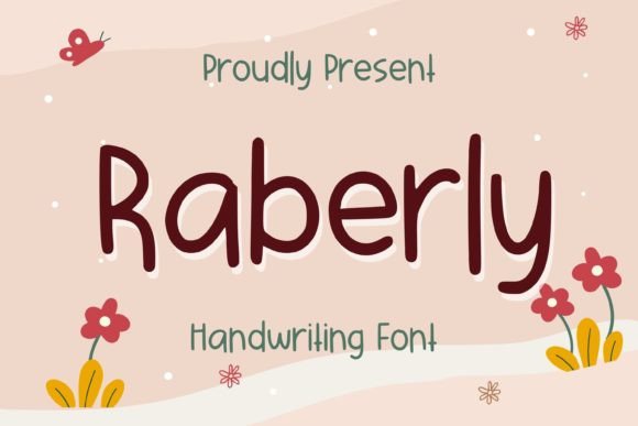 Raberly Handwritten: Where Elegant Strokes Meet Modern Design