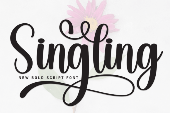 Singling: The Sweet Handwritten Font for Invitations & Branding